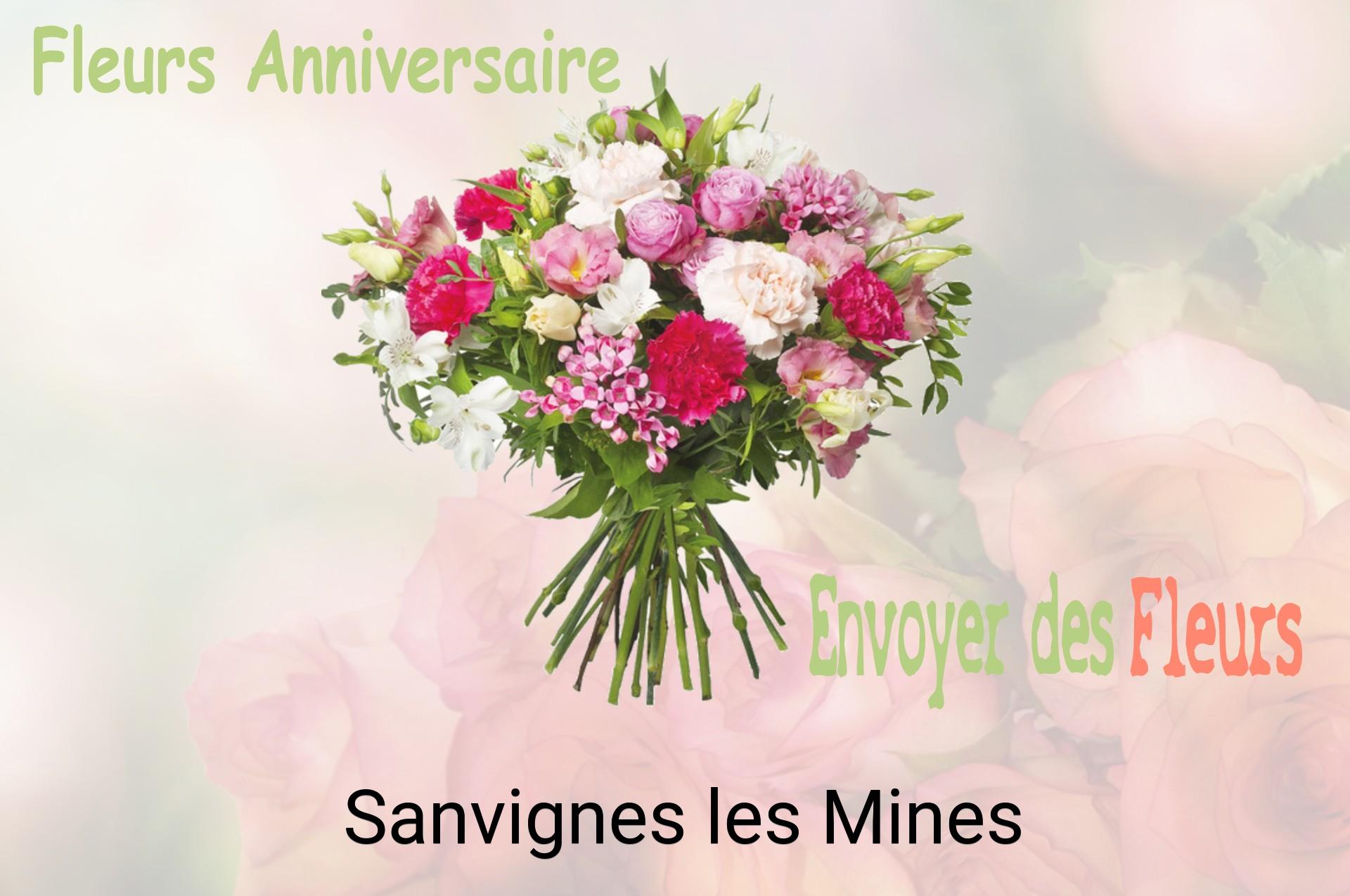 Bouquet de fleurs d’anniversaire livré à Sanvignes-les-Mines